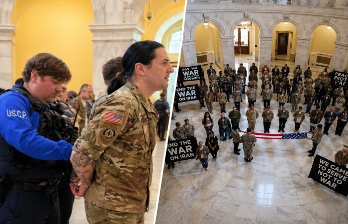 Veterans Arrested at Capitol