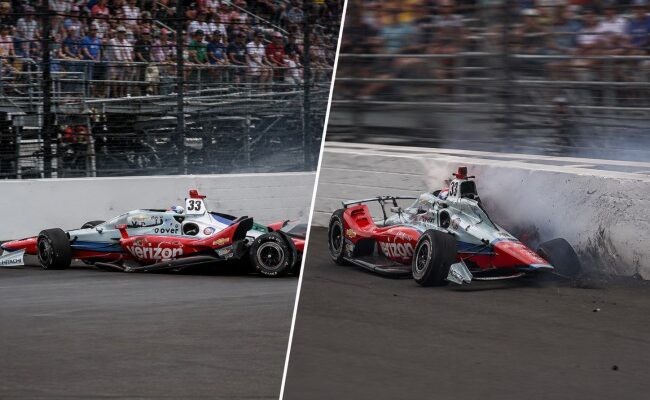 Ed Carpenter Crash